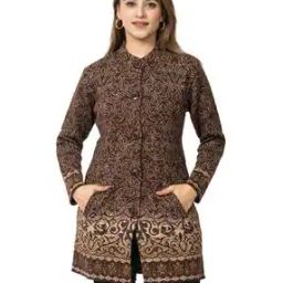 Women Long Self-design Cardigan-image-67