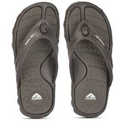 Round-Toe Thong-Strap Flip Flops-38