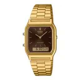 Unisex Vintage Water-Resistant Analogue Watch-AQ-230GA-5AMQYDF-31