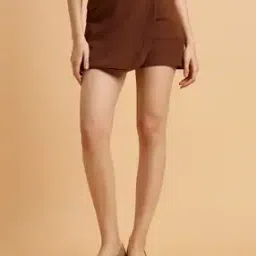 Women Straight Skirt with Side Slit-picture-28