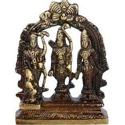 Brass Ram Darbar Figurine-38