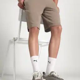 Men No. 1 Logo 10" Regular Fit Knit Shorts-image-38