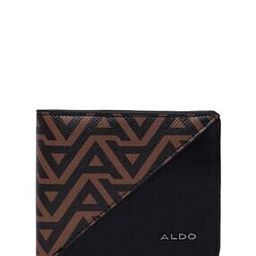 aldo Logo Print Bi-Fold Wallet-picture-4
