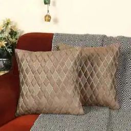 Pack of 2 Geometric Print Square Cushion Covers-picture-5