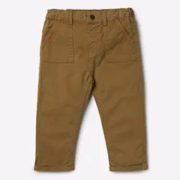 Flat-Front Trousers with Insert Pockets-image-9