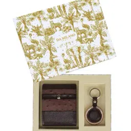 da milano Men Bi-Fold Wallet with Key Chain image 1