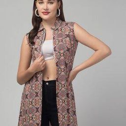 Women Loose Fit Shrug-image-39
