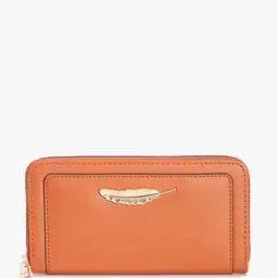 Women Leaf Zip-Around Wallet-image-94