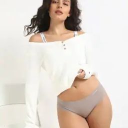 Hipster Panties with Elasticated Waist-picture-51