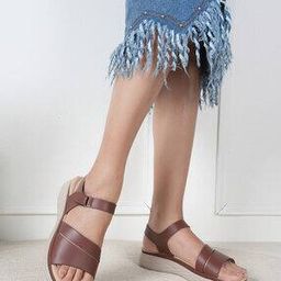 Women Flat Sandals with PU upper-image-11