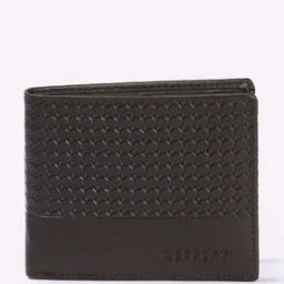 Men Geometric Pattern Bi-Fold Wallet-3