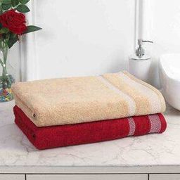 Set of 2 Cotton Bath Towels-21