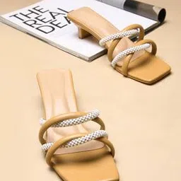 Women Heeled Sandals With Synthetic Upper-image-83
