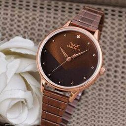 LD-CP188-BRW-BWCH Men Round Analogue Watch-26