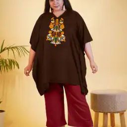 Women Floral Print Kurta & Palazzos Set-image-54