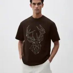 Men Graphic Oversized Fit T-Shirt     -picture-21