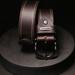 Men Wide Leather Belt -image-41