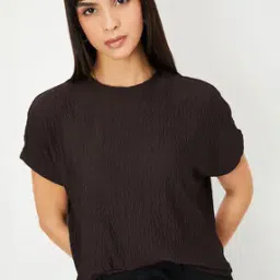 max Women Regular Fit Round-Neck Top-picture-43