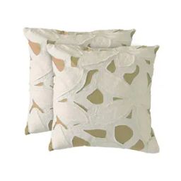 Set of 2 Square Cushion Covers 16" x 16"-32