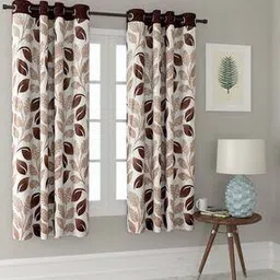 Set of 2 Decorative Window Curtain-image-20