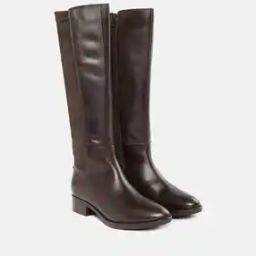 D Felicity Leather Knee-High Boots-image-5