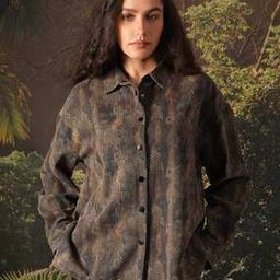 Women Graphic Print Relaxed Fit Shirt-image-7