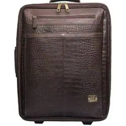 Men Croc Embossed Trolley Bag with TSA Lock-28