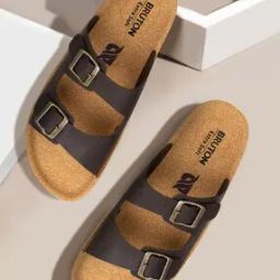 Men Slip-On Multi-Strap Flip-Flops-1