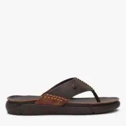 Thong-Strap Slip-on Flat Sandals-image-0
