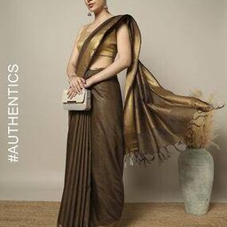 Handwoven Munga Silk Saree-image-11