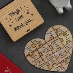 "Things I Love About You" Puzzle Wooden Gift Set-image-71