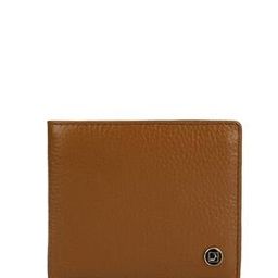 Men Bi-Fold Wallet with Metal Logo-image-53