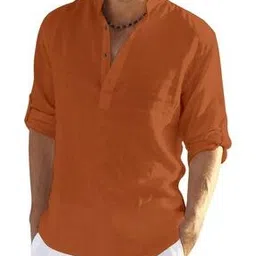 shopyclick Men Regular Fit Short Kurta-picture-15