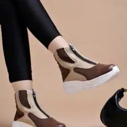 Women Ankle-Length Slip-On Boots-image-37