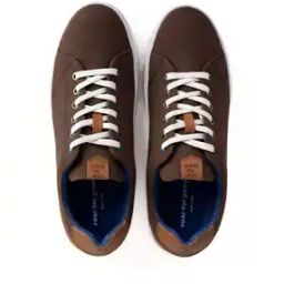 Men Lace-Up Sneakers with Canvas Upper-image-27