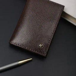van heusen Men Croc Pattern Bi-Fold Wallet image 1