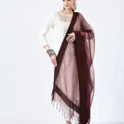 Dupatta with Tassels-image-99