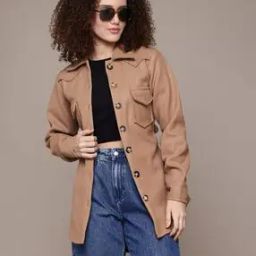 Women Regular Fit Peacoat-picture-34