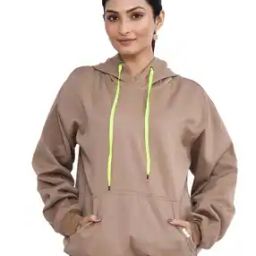 Women Regular Fit Hoodie-image-7