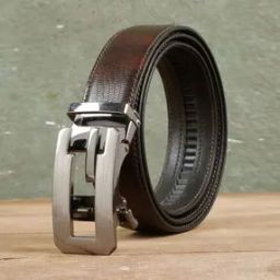 Men Leather Belt with Sturdy Lock-image-74