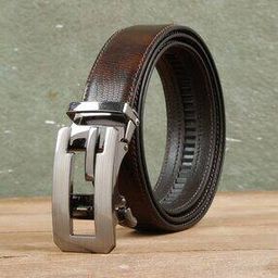 Men Leather Belt with Sturdy Lock-29