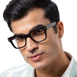 Men Square Full-Rim Frame-FR068-46