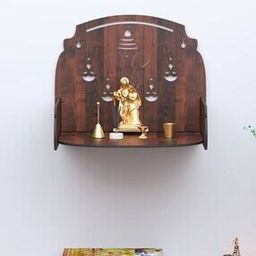Wooden Wall Mounted Pooja Stand-14