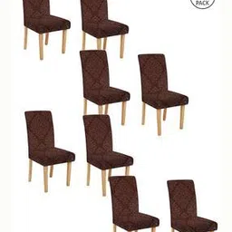 Pack of 8 Printed Washable Chaircovers-52