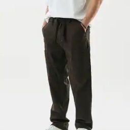 Men Baggy Fit Cargo Pants-image-39