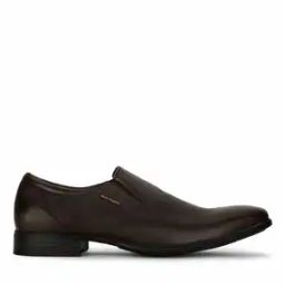 Men Square-Toe Formal Slip-On Shoes-image-4
