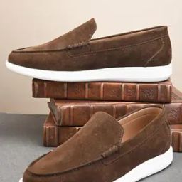 Men Round-Toe Slip-On Loafers-35