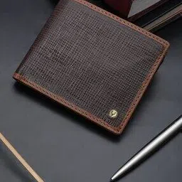 allen solly Men Leather Bi-Fold Textured Wallet-picture-7