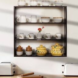 4 Tier Open Wooden Shelf-image-8