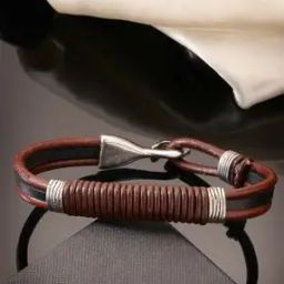 Men Leather Bracelet-image-92